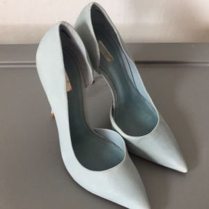 Schutz light blue heels